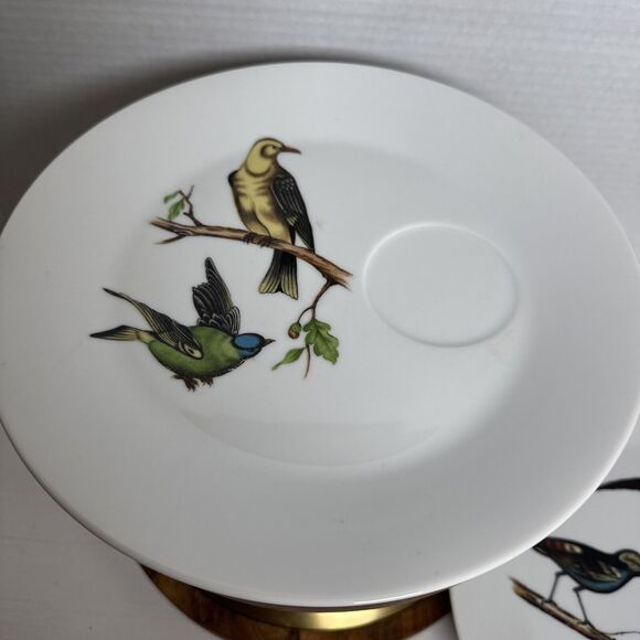 Set of 4 Vintage Songbird Collector Plates By Melody - Picture 3 of 6
